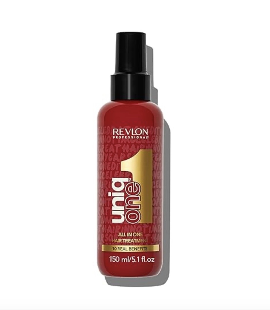 UniqOne Revlon Professional Hair Treatment, Moisturizing Leave-In Product, Repair For Dry and Damaged Hair, Promotes Healthy Hair, 5.1 Fl Oz (Pack of 1)
