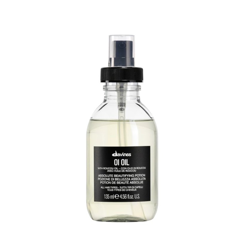 Davines OI Oil | Weightless Hair Oil Perfect for Dry Hair, Coarse & Curly Hair Types | Control Frizz | Soft, Shiny Hair
