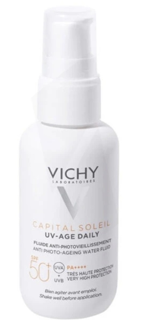 Vichy CAPITAL SOLEIL UV AGE DAILY SPF50+ CR FI POMPE/40ml 