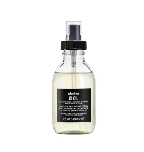 [E-COM78] Davines OI Oil | Weightless Hair Oil Perfect for Dry Hair, Coarse & Curly Hair Types | Conrol Frizz | Soft, Shiny Hair
