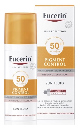 [E-COM07] Eucerin SUN PIGMENT CONTROL Fluid SPF 50+