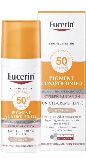 [E-COM08] Eucerin SUN PIGMENT CONTROL Gel-Crème Teinté SPF 50+

