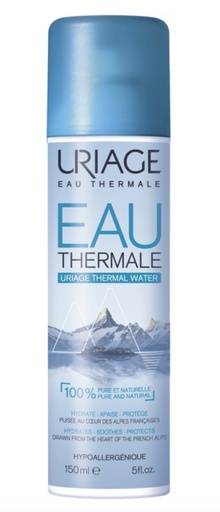 [E-COM10] Uriage EAU THERMALE - Spray Hydratant Apaisant et Protecteur - Visage et Corps - Tous Types de Peaux, 150ml